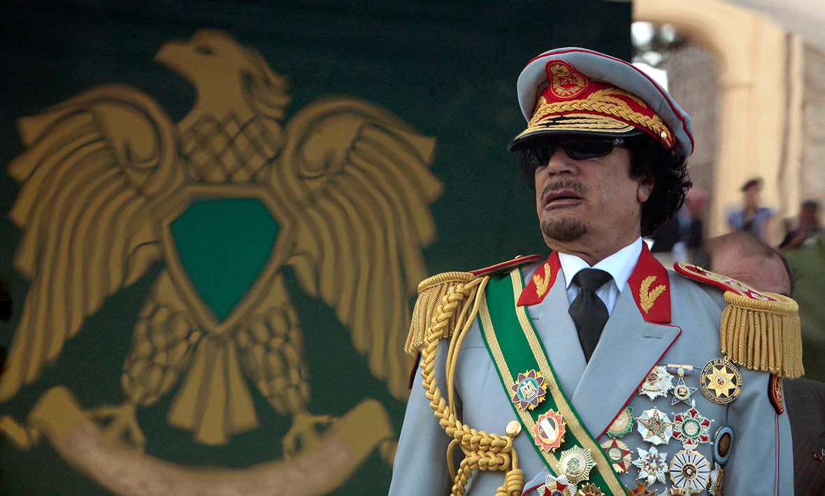 Oberst Muammar Gaddafi – Diktator af Libyen